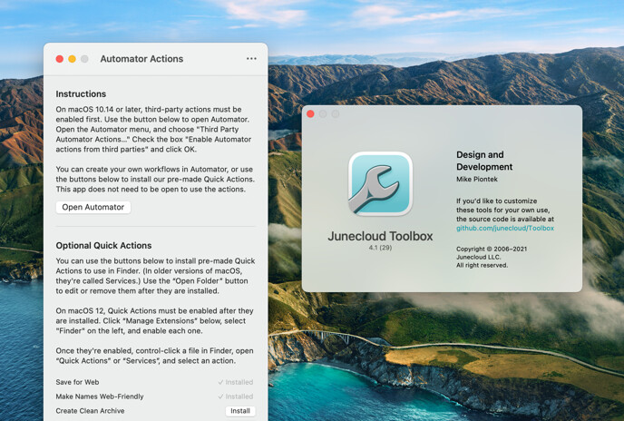 Junecloud Toolbox 4.1 screenshot