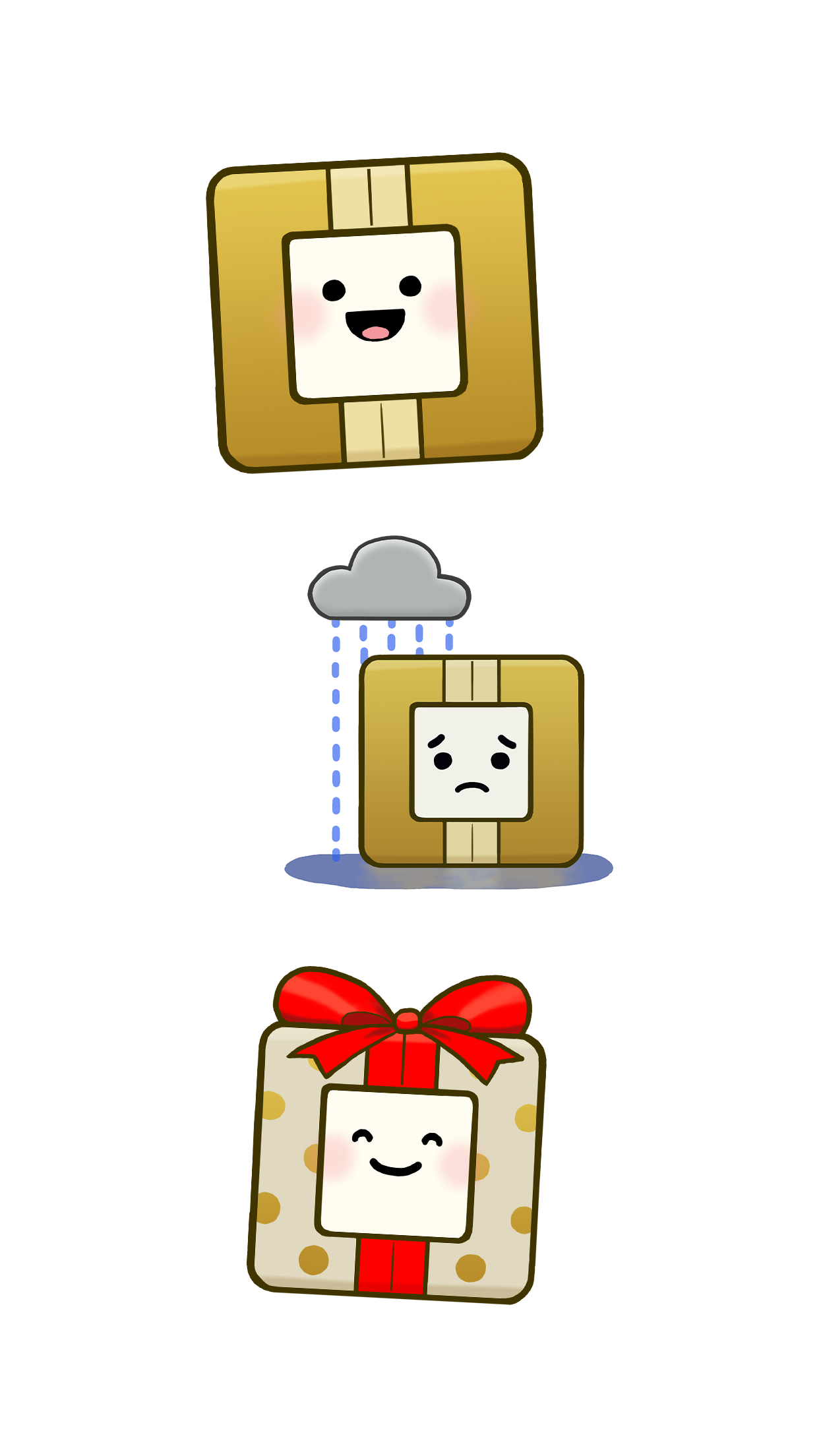 Deliveries iMessage Stickers